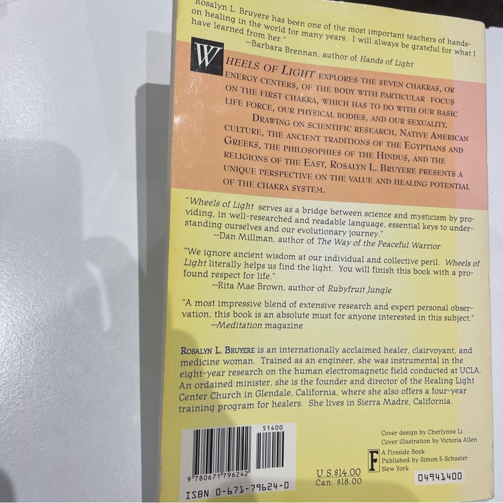 Wheels of Light: Chakras, Auras, and the Healing Energy of the Body book - Picture 2 of 2